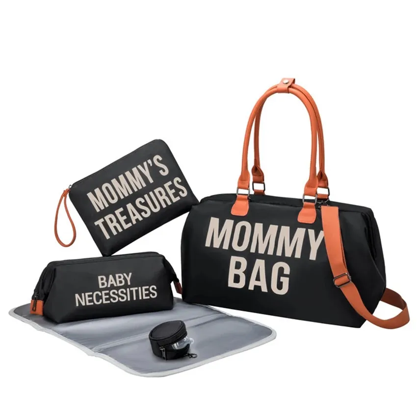 Portable Insulation Large-capacity Mother and Baby Diaper Bag Set multiple choice