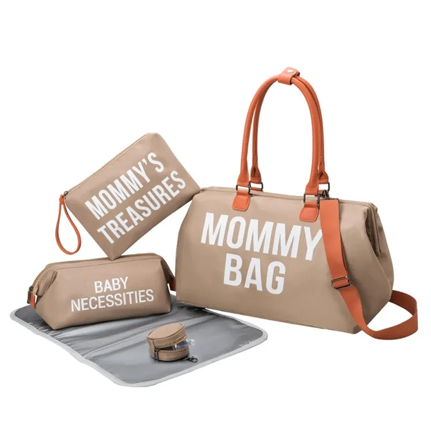 Portable Insulation Large-capacity Mother and Baby Diaper Bag Set multiple choice