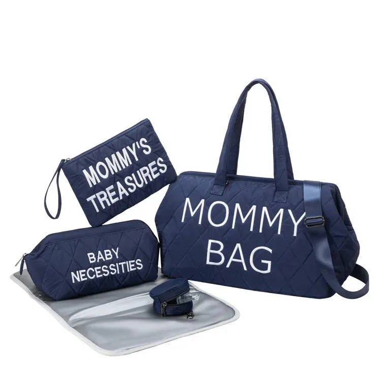 Portable Insulation Large-capacity Mother and Baby Diaper Bag Set multiple choice