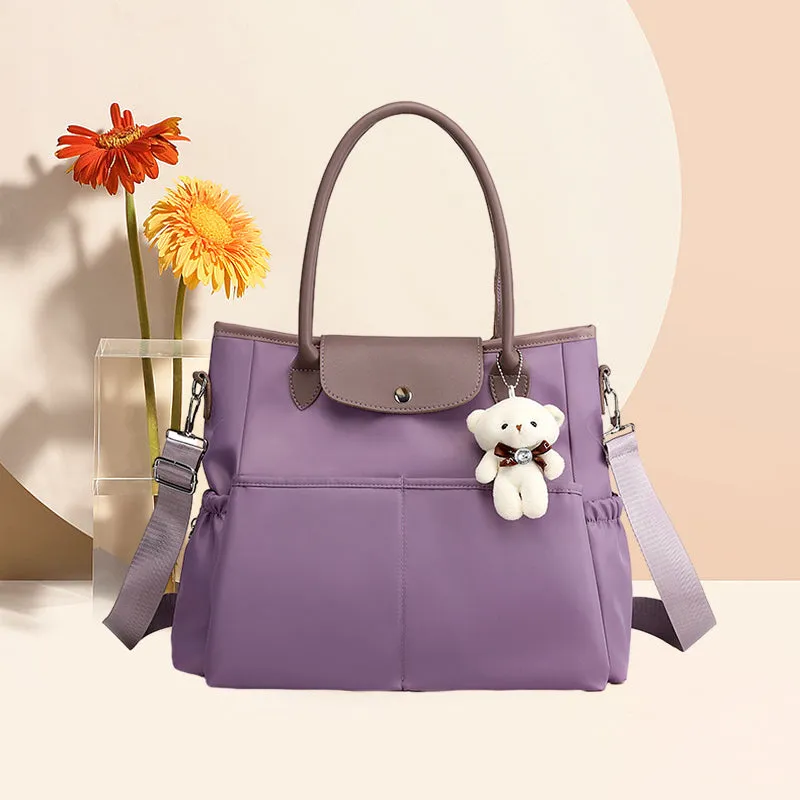 Portable Mom Bag with Multiple Pockets and Large Capacity