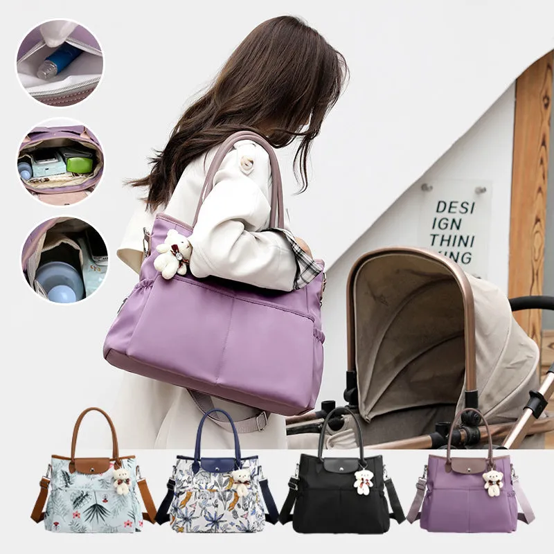 Portable Mom Bag with Multiple Pockets and Large Capacity