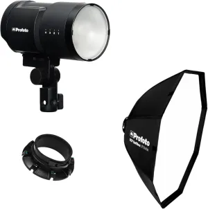 Profoto B10X Off-Camera Flash and Continuous Light Bundle with OCF Compact and Lightweight 3-Feet Softbox Octa and Speedring (3 Items)