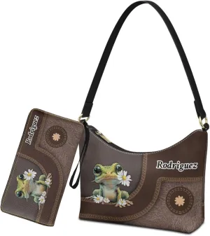 Purse and Wallet Set for Women Lightweight Underarm Purse Hobo Bag Shoulder Bag with Leather Wallet for Women Lady