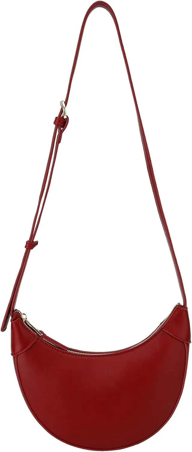 Purse for Women Cute Hobo Tote Handbag Small Dumpling Shoulder Bag Crescent Crossbody Bags