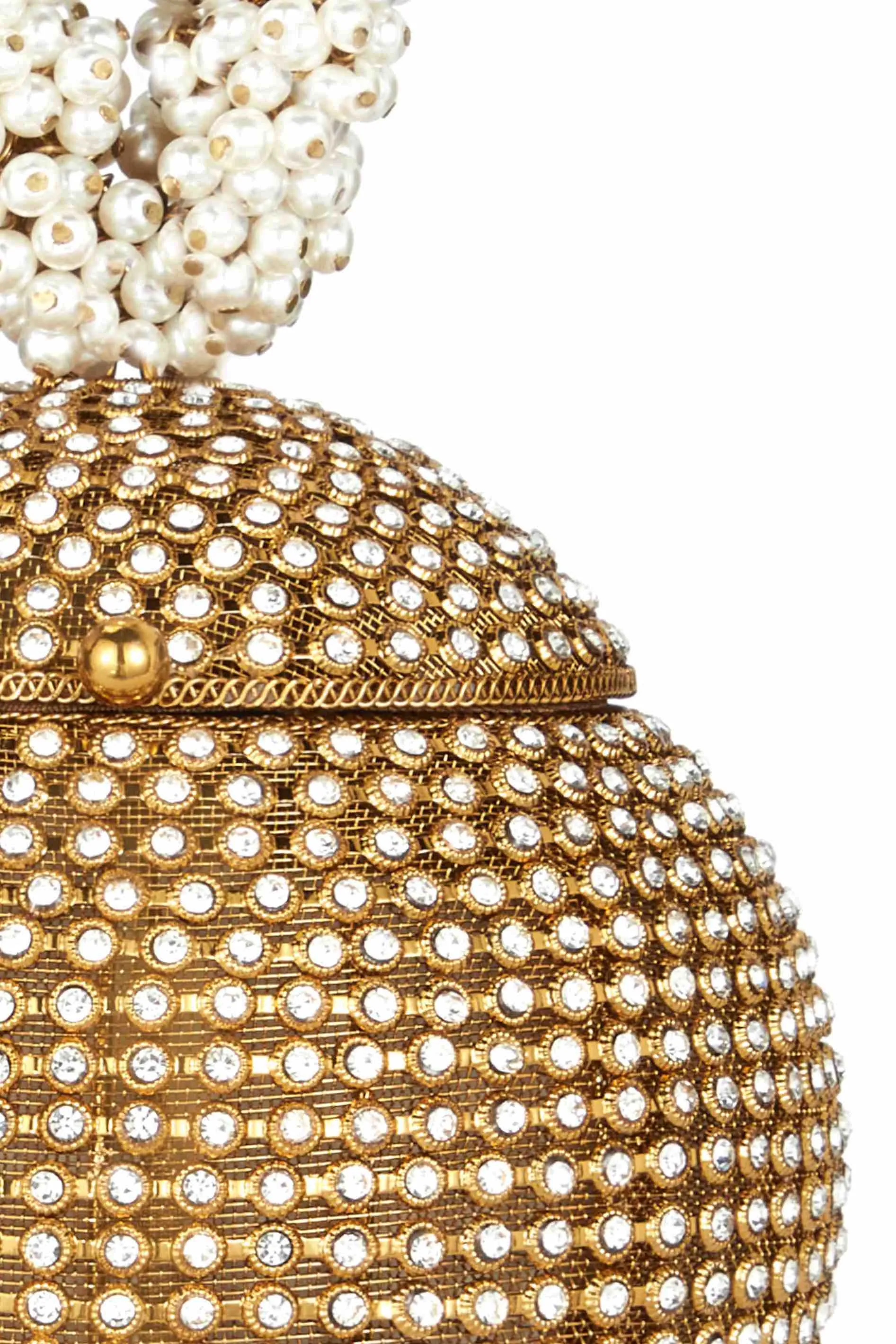 "All That Glitters" | Babi Crystal Pearl Bracelet | Gold
