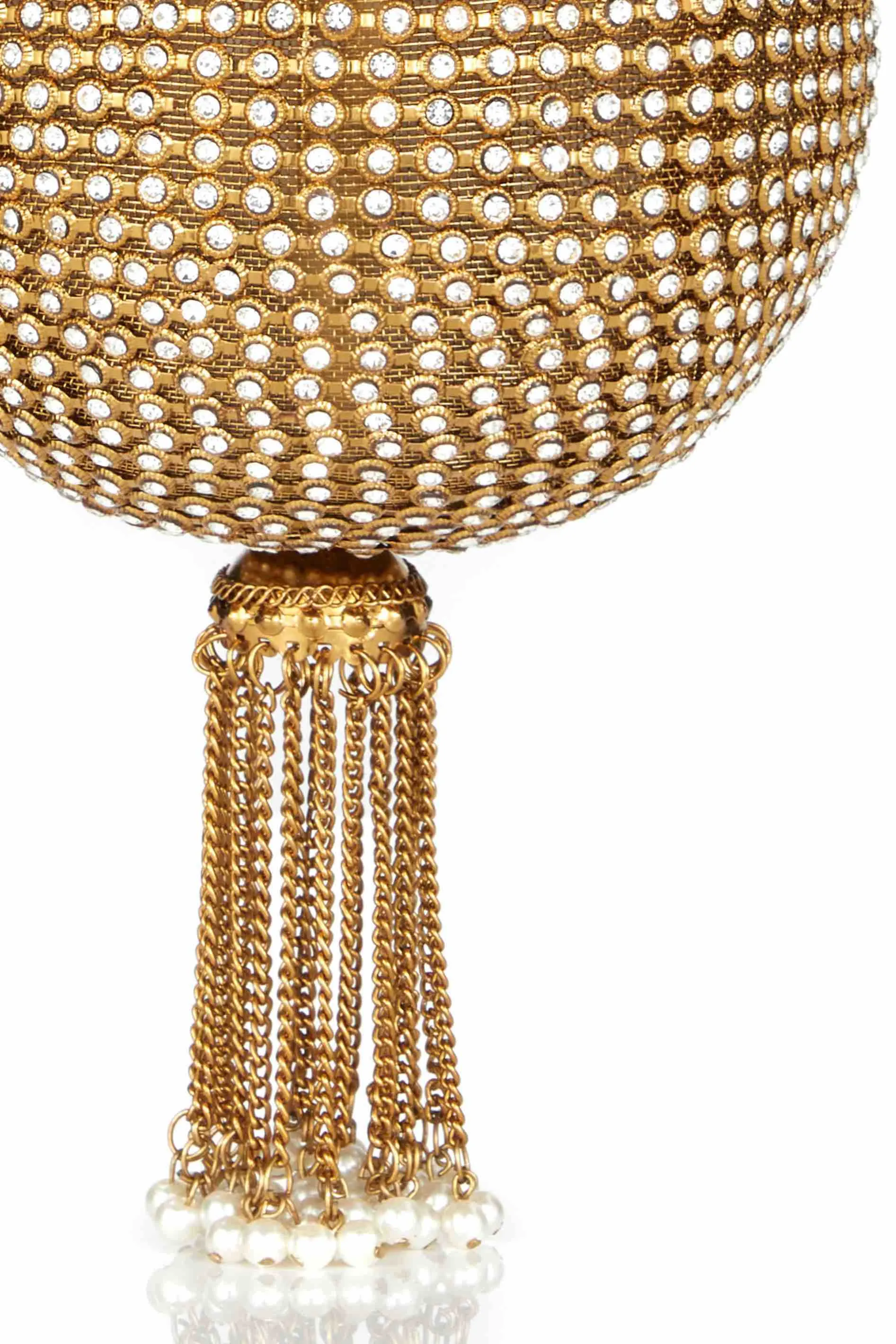 "All That Glitters" | Babi Crystal Pearl Bracelet | Gold