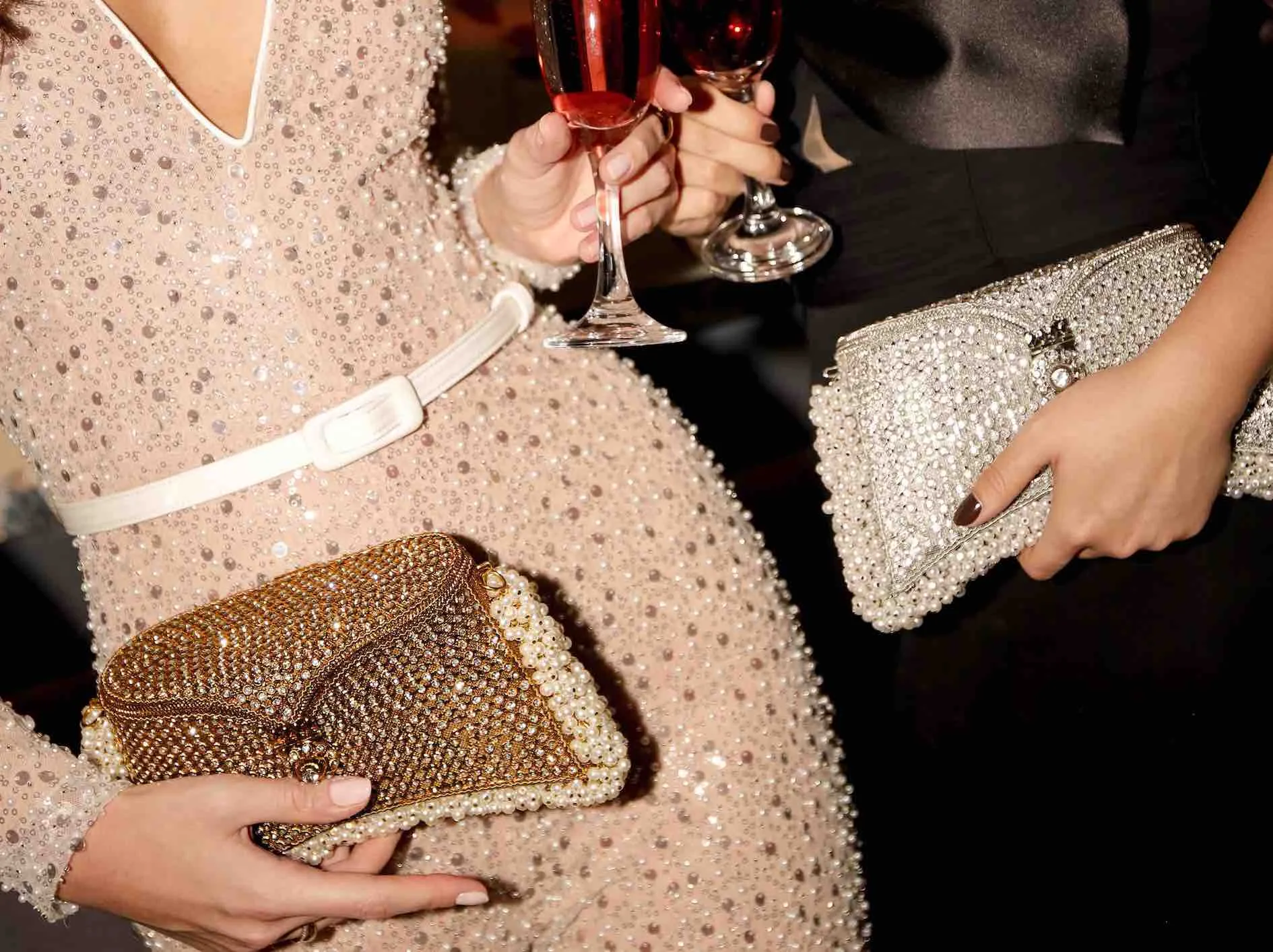 "All That Glitters" | Zeenat Crystal Clutch | Golden Splendour