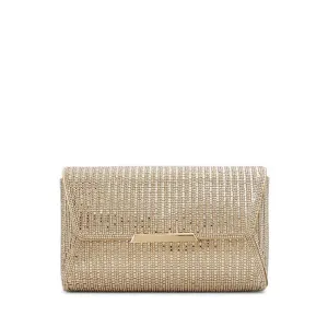 Rania Women Clutch & Evening Bag - Gold