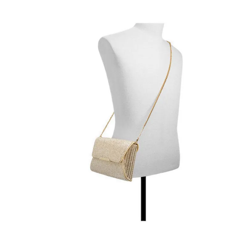 Rania Women Clutch & Evening Bag - Gold