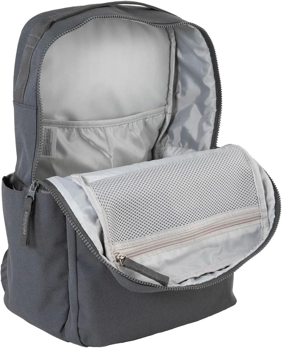 RED ROVR Roo Lightweight 1 LB Diaper Bag Backpack | 11 organizational pockets| Durable & Water-Resistant (Charcoal Doodle)