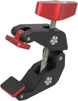 REFLEX CAMERA Super Clamp With 1/4" and 3/8" Threaded Holes for Mounting Cameras, Lights, Umbrellas, Hooks, Shelves, Plate Glass, Cross Bars, compatible with Magic Arm and more...