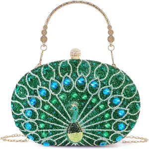 Rhinestone Evening Clutch Purses for Women Evening Clutch bag Crossbody & Shoulder Bag For Wedding Night out Party