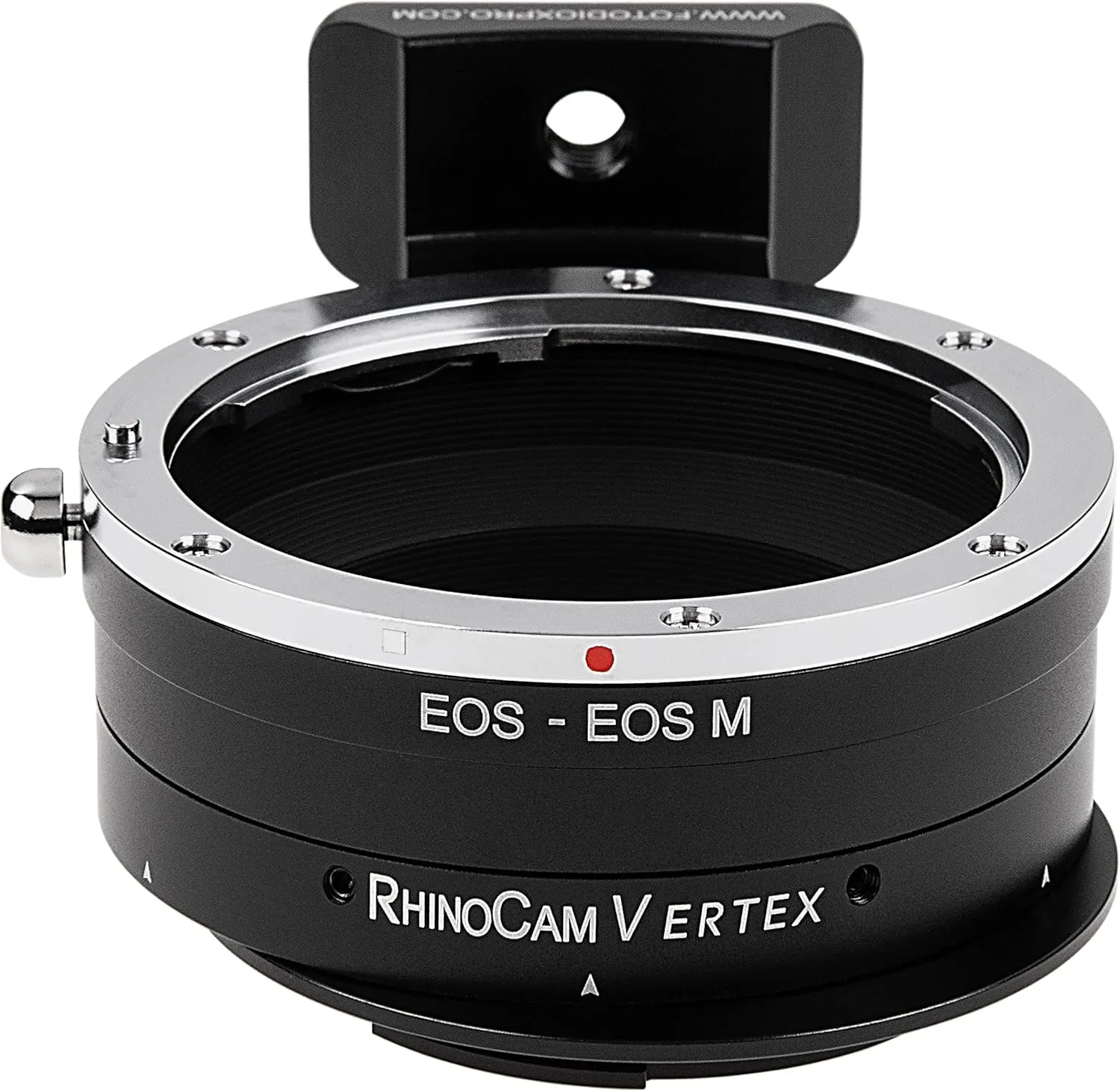 RhinoCam Vertex Rotating Stitching Adapter, Compatible with Canon EOS (EF/EF-S) D/SLR Lens to Canon EOS M (EF-M) Mount Mirrorless Cameras