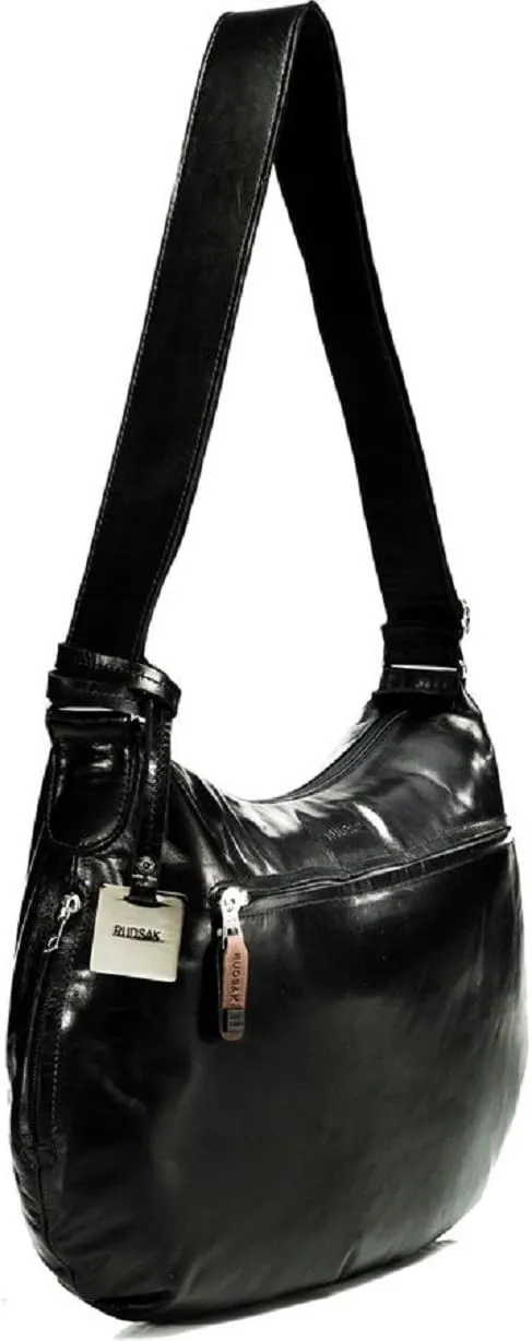 RUDSAK MELVA leather hobo bag
