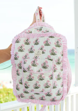 Ruffled Genoa Backpack