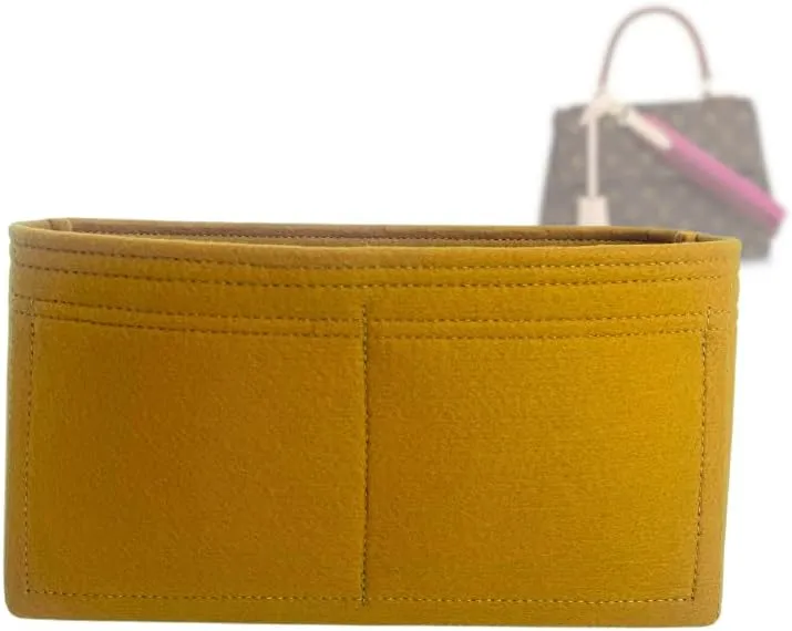SAMORGA (1-37/ LV-Cluny-BB-DS) Bag Organizer for LV Cluny BB 2mm Mustard