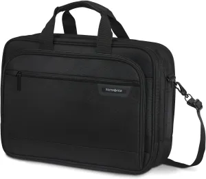 Samsonite Classic 2 .0 3 Compartment Briefcase, 15.6 inch, Black