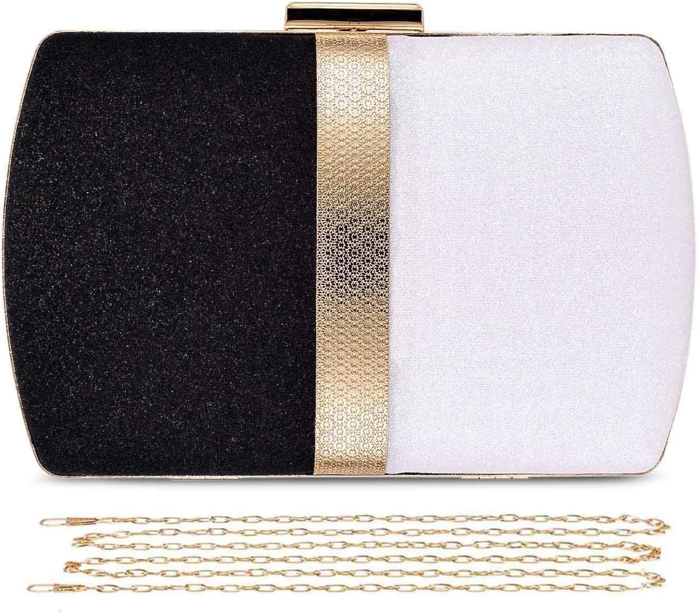 Selight Glitter Clutch Purse for Women Wedding Evening Bag Sparkle Formal Bridal Purse Ladies Prom Cocktail Party Handbag