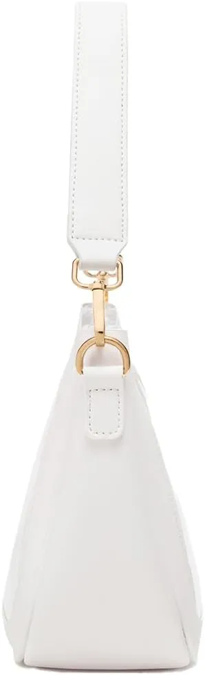 Shoulder Bags for Women, Cute Hobo Tote Handbag Mini Clutch Purse with Zipper Closure