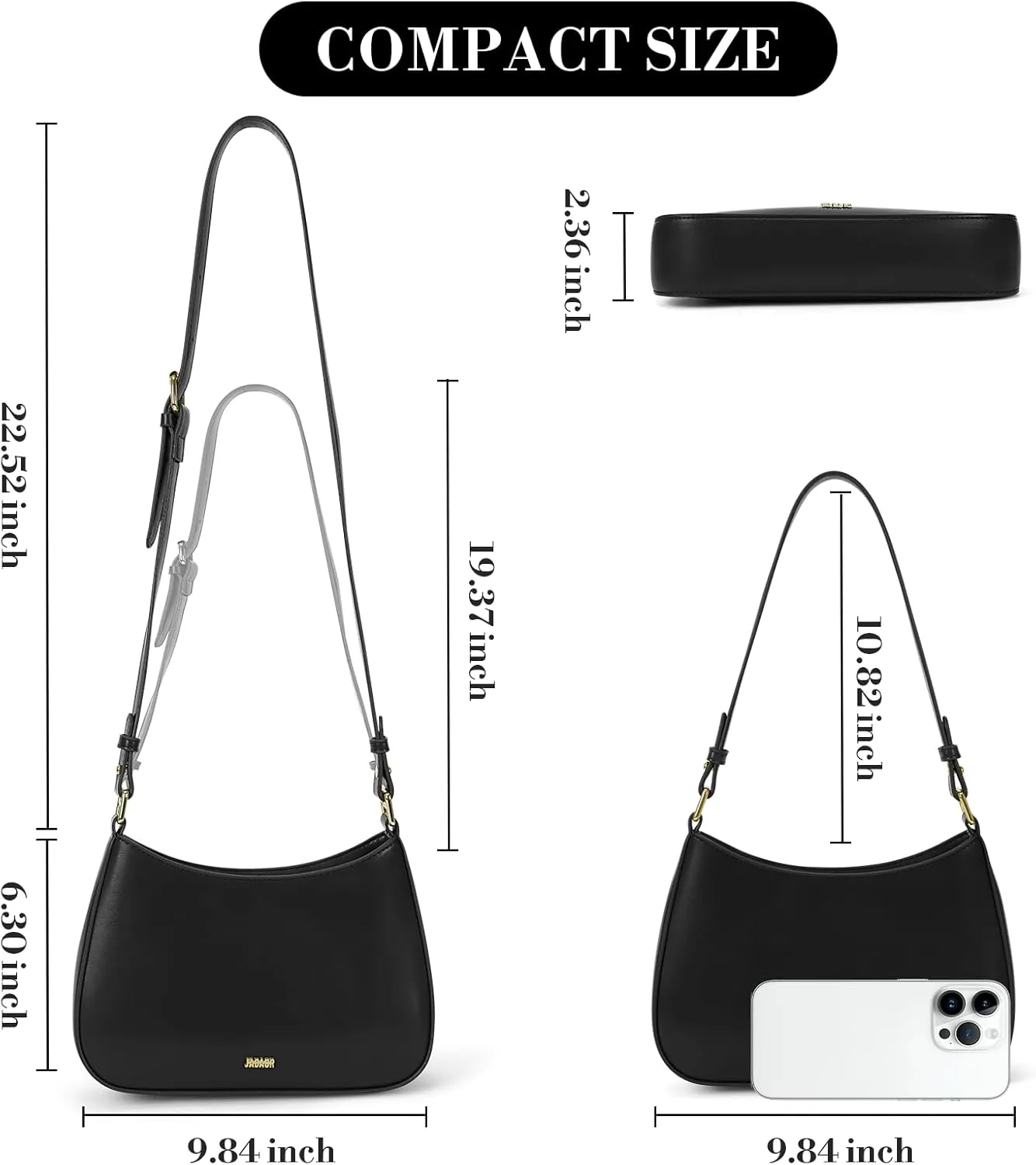 Shoulder Bags for Women Y2k Purses and Handbags Crossbody Bag Trendy Leather Shoulder Purse Small Hobo Tote Bag