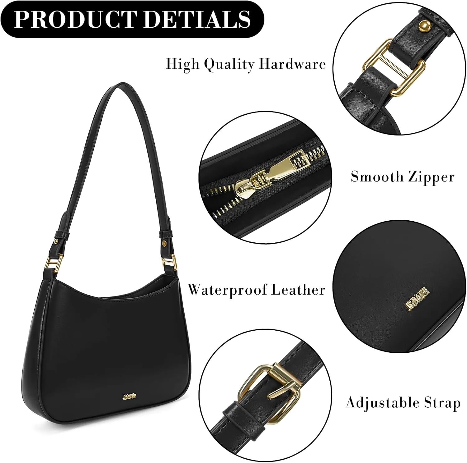Shoulder Bags for Women Y2k Purses and Handbags Crossbody Bag Trendy Leather Shoulder Purse Small Hobo Tote Bag