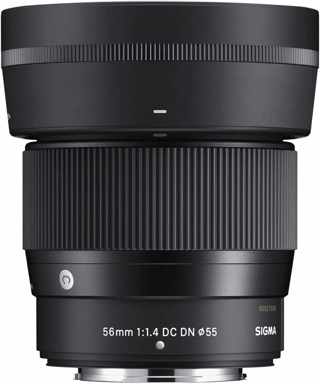 Sigma 56mm F1.4 Contemporary DC DN Lens for Fuji X Mount Bundle with Battery and Gadget Bag (3 Items)
