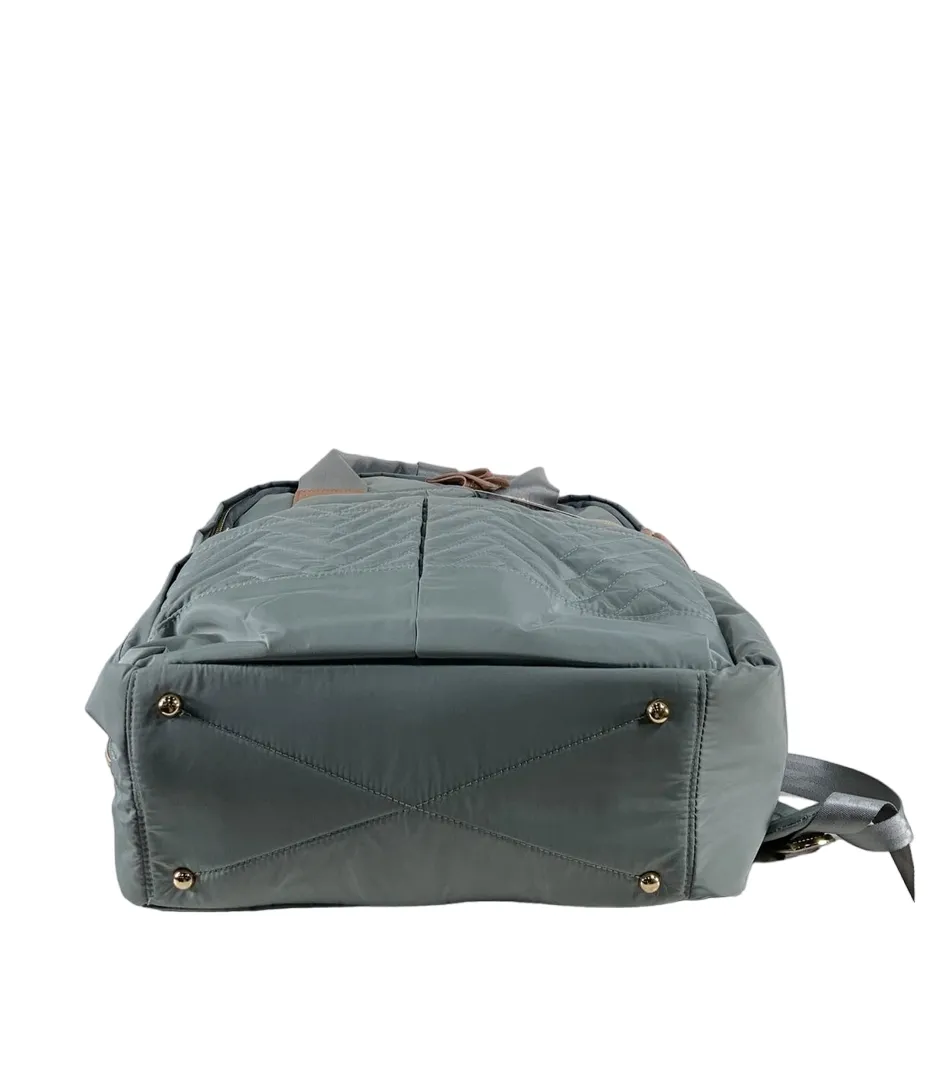Skip Hop 6-in-1 Diaper Bag Backpack Suite, Dove