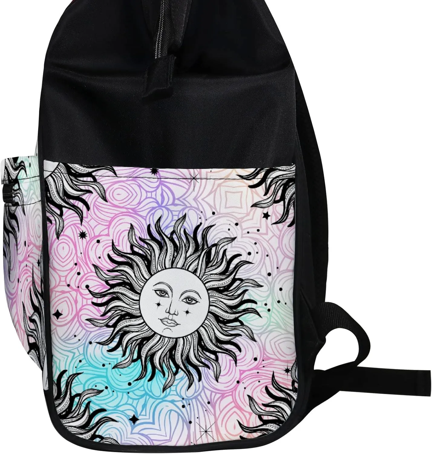 Sky Sun Bohemian Diaper Bag Backpack Waterproof Backpack Baby Nappy Changing Bag for Travel Large Capacity Durable and Stylish for Woman