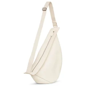 Slouchy banana large white shoulder bag