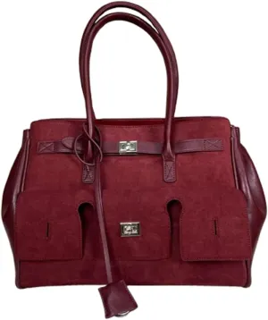 Slouchy PU Leather Tote Bag Crescent Crossbody Purse Women Trendy Hobo Bags Shoulder Satchel Bag Top Handle Tote Handbag