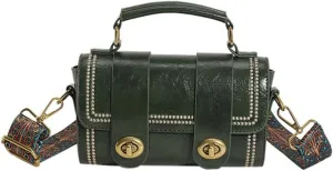 Small Crossbody Bags for Women Vintage Hobo Shoulder Handbag with Guitar Strap Crossbody Mobile Phone Purse