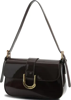 Small Shoulder Bag for women,Crossbody Purses,Leather Tote Handbag Clutch Hobo Purse,with Zipper Closure for Women