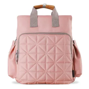 SoHo Kenneth Diaper Backpack 6Pc Set Tote Bag, Pink