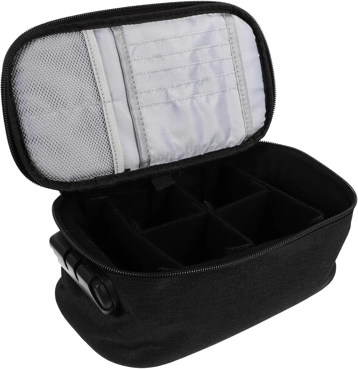 SOIMISS Travel Makeup Organizer Large Cosmetics Storage Pouch Makeup Bag Zipper Toiletry Bag
