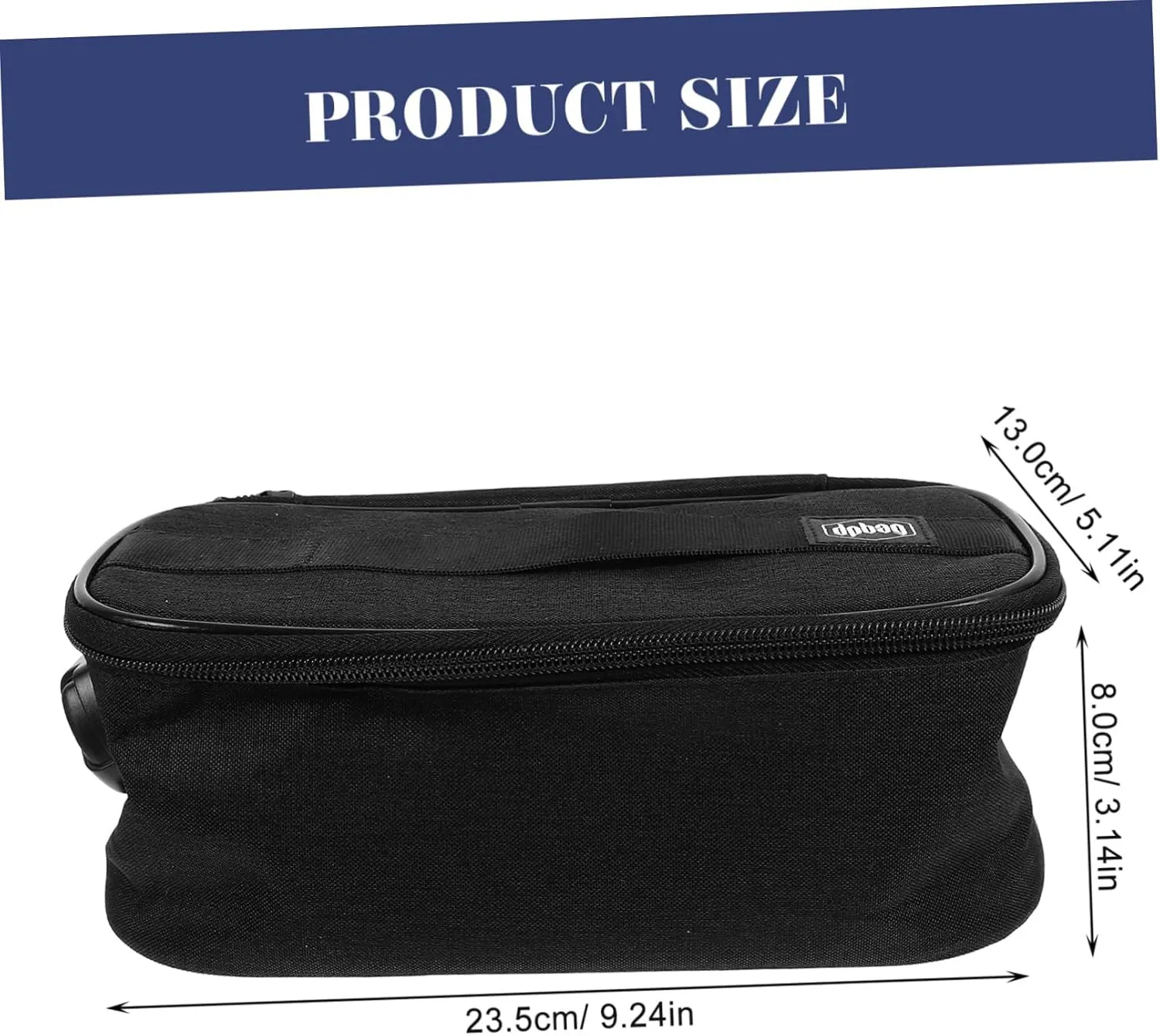 SOIMISS Travel Makeup Organizer Large Cosmetics Storage Pouch Makeup Bag Zipper Toiletry Bag