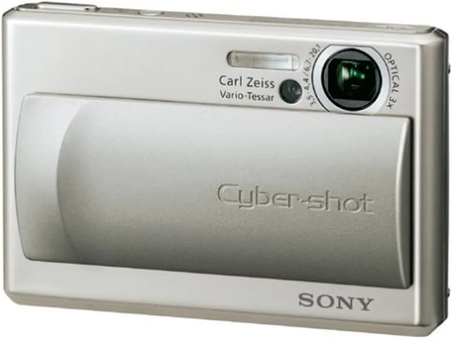 Sony Cybershot DSC-T1 5MP Digital Camera with 3x Optical Zoom