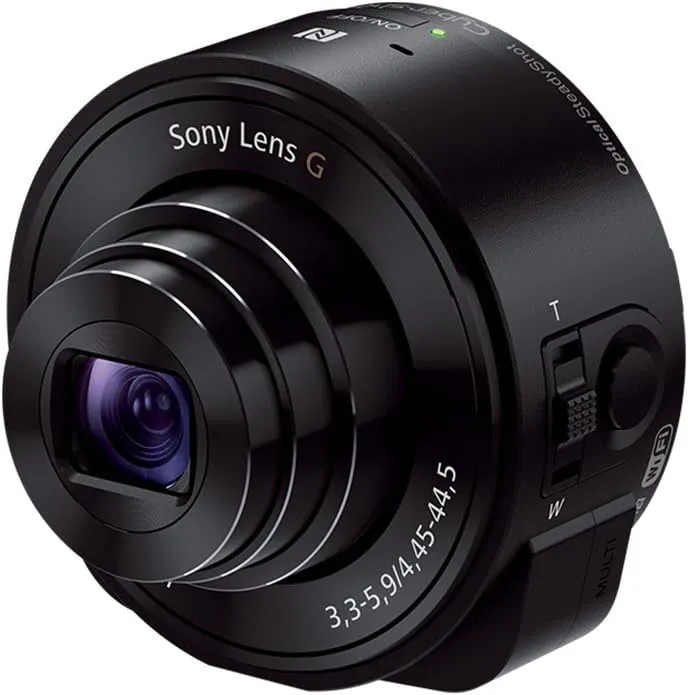Sony DSC-QX10/B Smartphone Attachable 4.45-44.5mm Lens-Style Camera