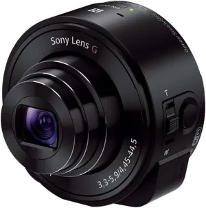 Sony DSC-QX10/B Smartphone Attachable 4.45-44.5mm Lens-Style Camera