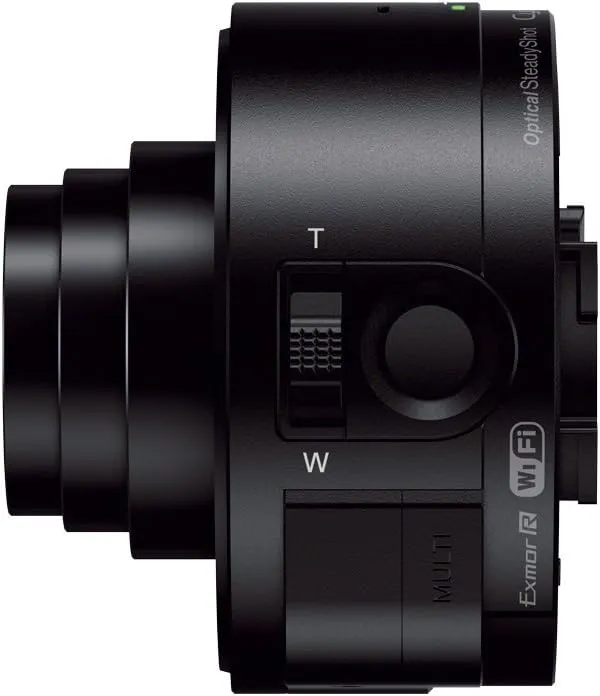 Sony DSC-QX10/B Smartphone Attachable 4.45-44.5mm Lens-Style Camera