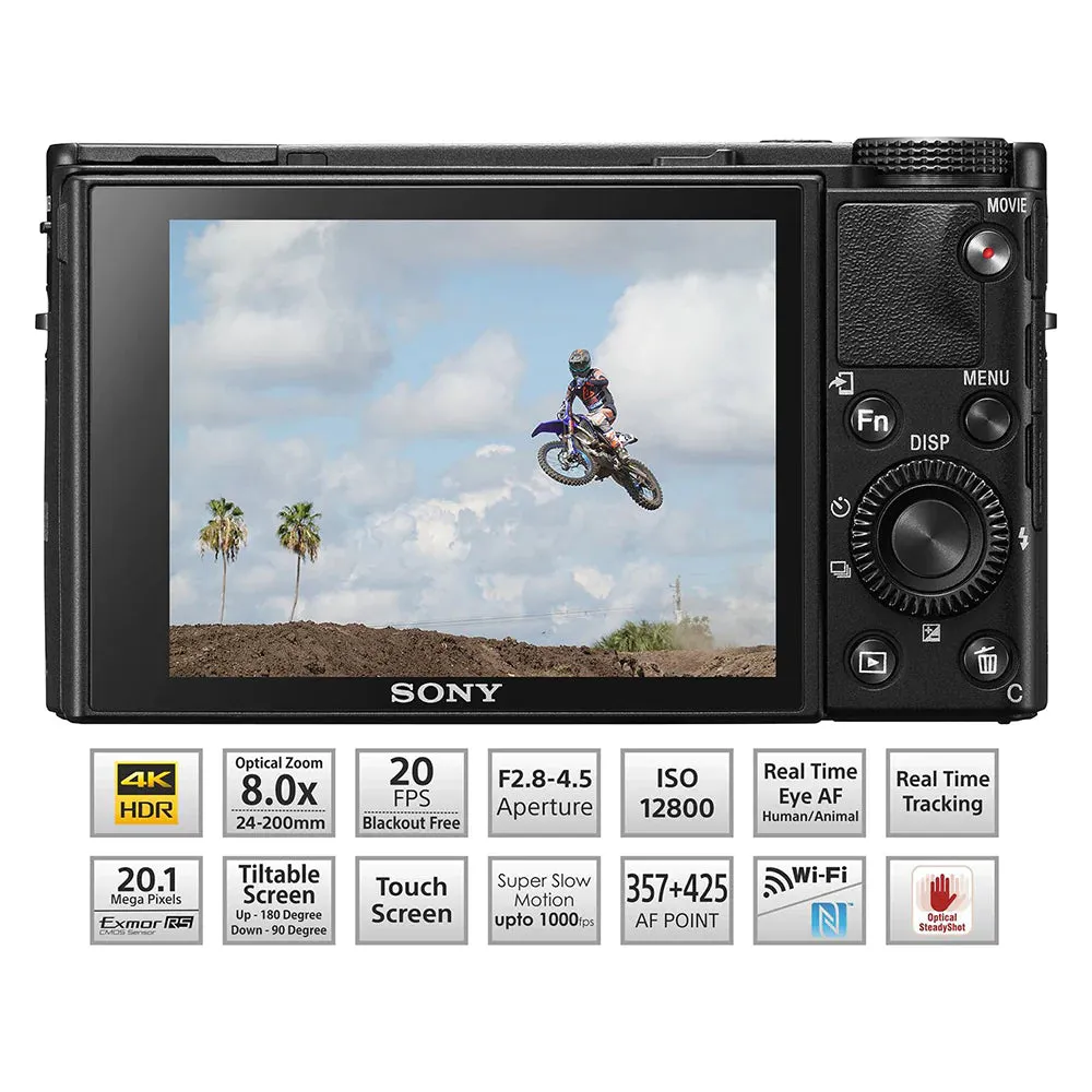 Sony DSC-RX100 VII Compact Camera
