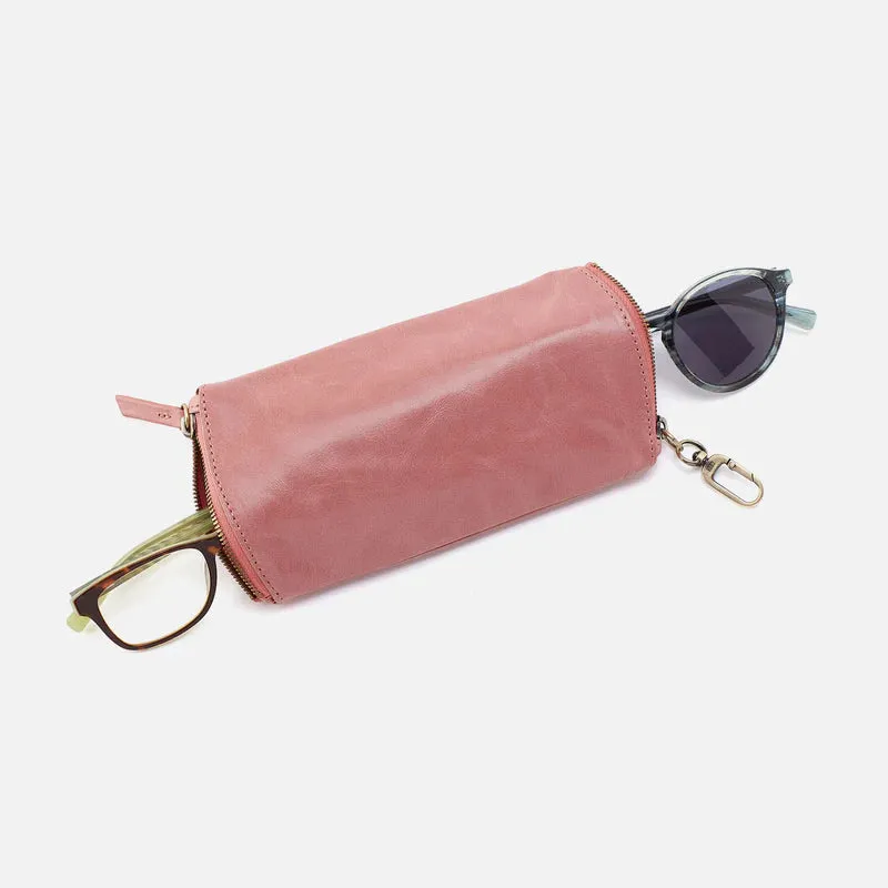 SPARK DOUBLE EYEGLASS CASE in Rose