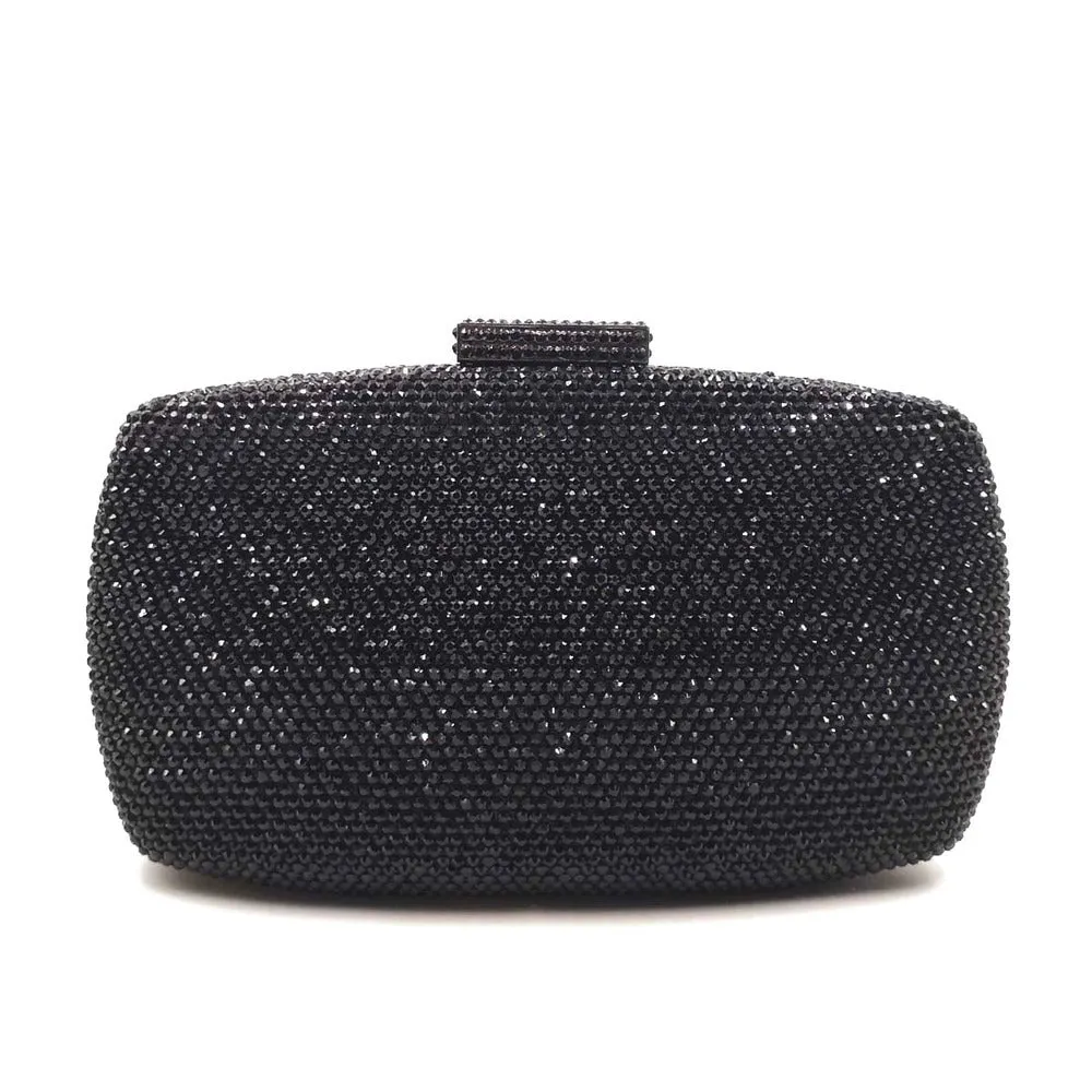 Sparkling Large Evening Pure Color Purse