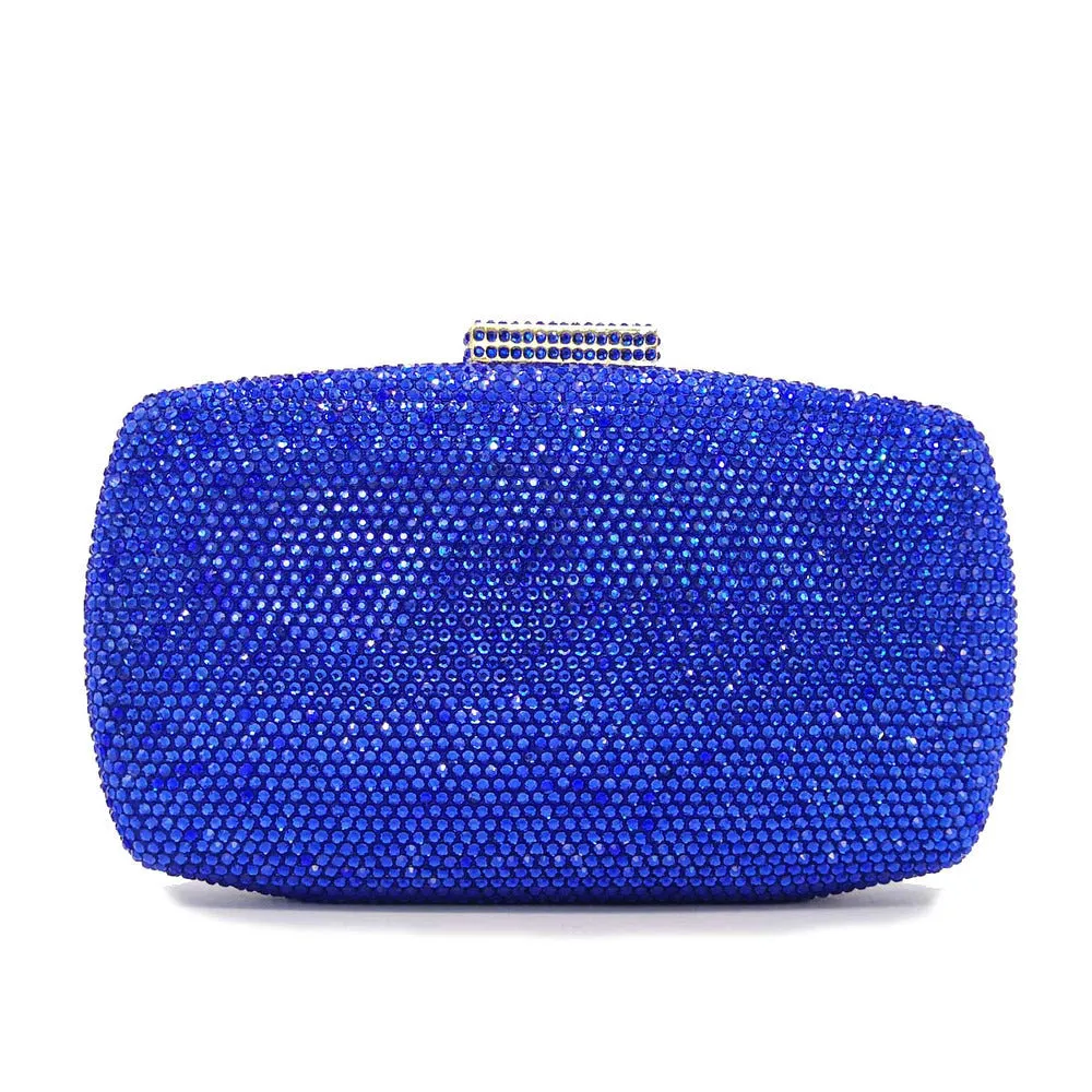 Sparkling Large Evening Pure Color Purse