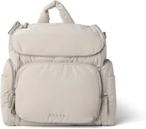Staya Large Baby Diaper Bag Backpack for Boys and Girls (Dove Gray)