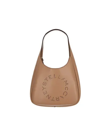 Stella McCartney Logo Slouchy Hobo Tote Bag