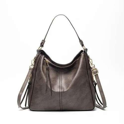 Stylish Vegan Leather Hobo Bag for Women