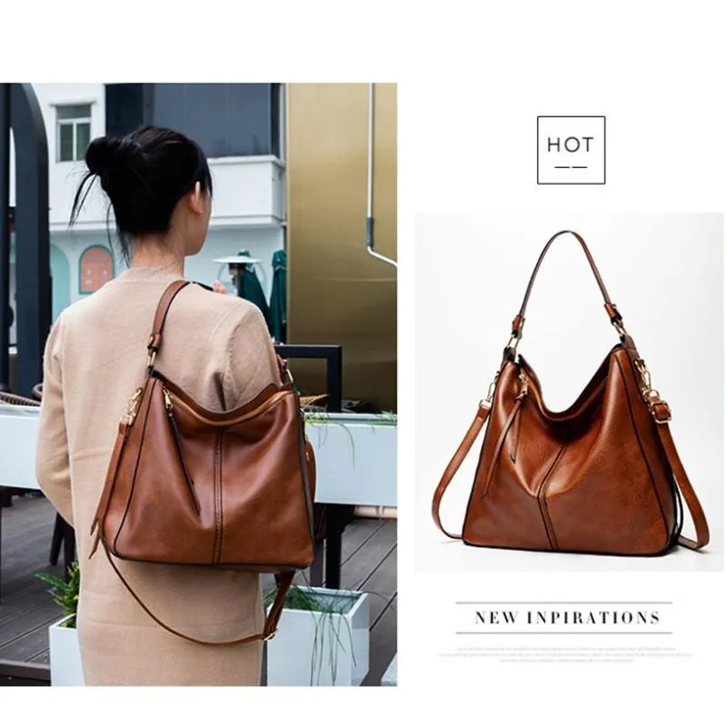 Stylish Vegan Leather Hobo Bag for Women