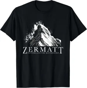 Switzerland The Matterhorn Zermatt T-Shirt
