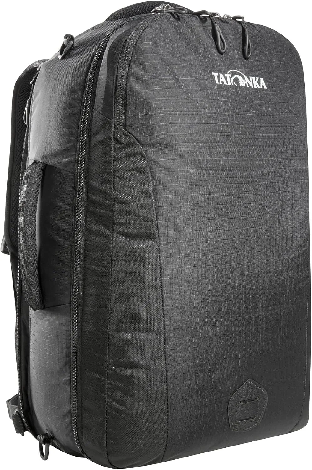 Tatonka Unisex – Adult's 2-in-1 Bag in one Thanks to stowable Backpack Straps, Black, 40 l