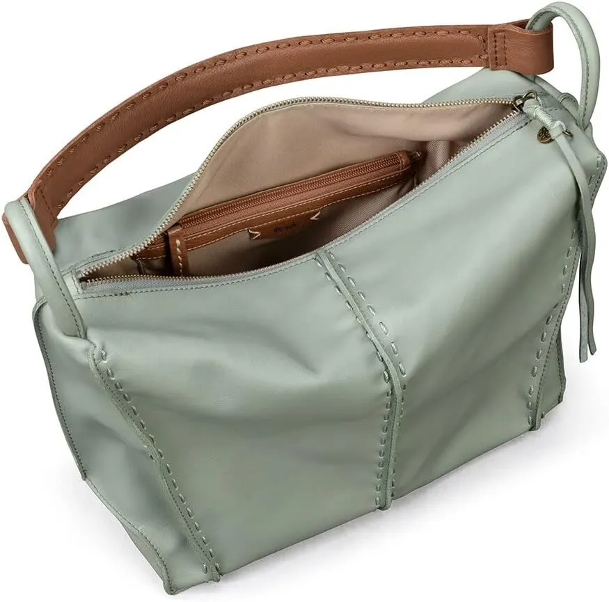 The Sak Los Feliz Hobo in Leather, Lined Shoulder Purse